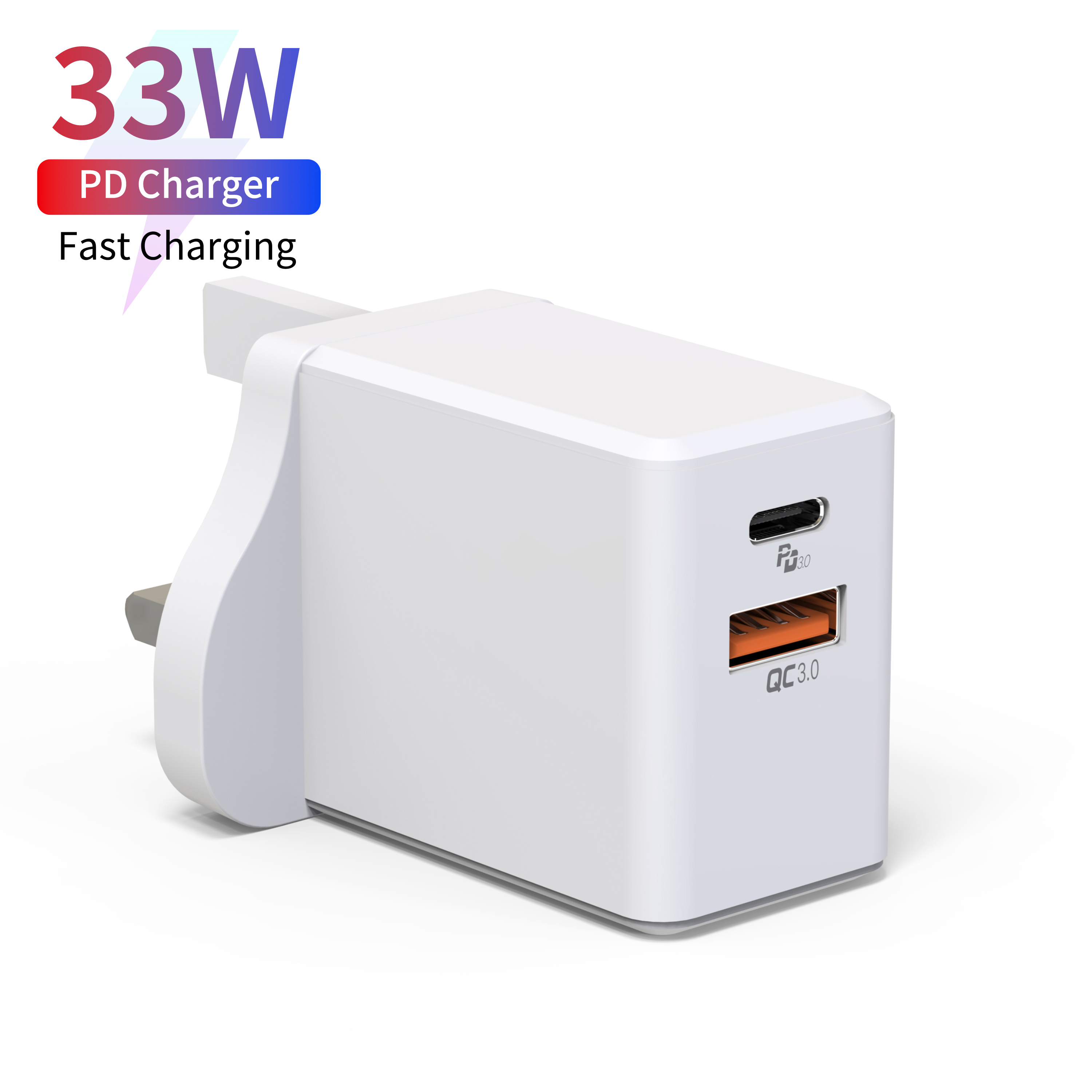 Настенное USB-зарядное устройство 33 Вт — A2202-02 (PD33W)